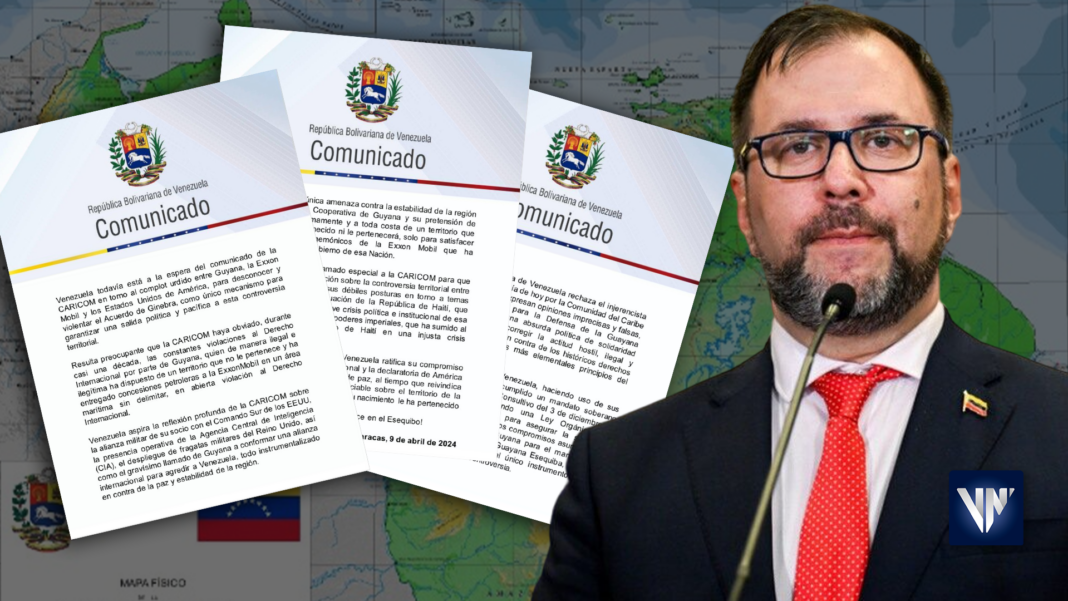 Venezuela comunicado CARICOM Esequibo