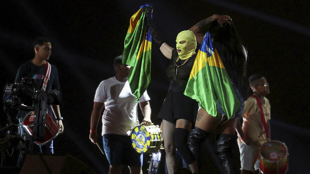 Madonna concierto copacabana brasil