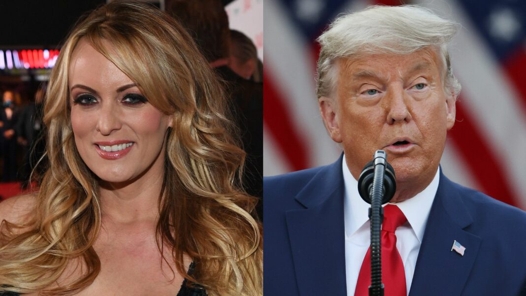 actriz Stormy Daniels juicio Donald Trump