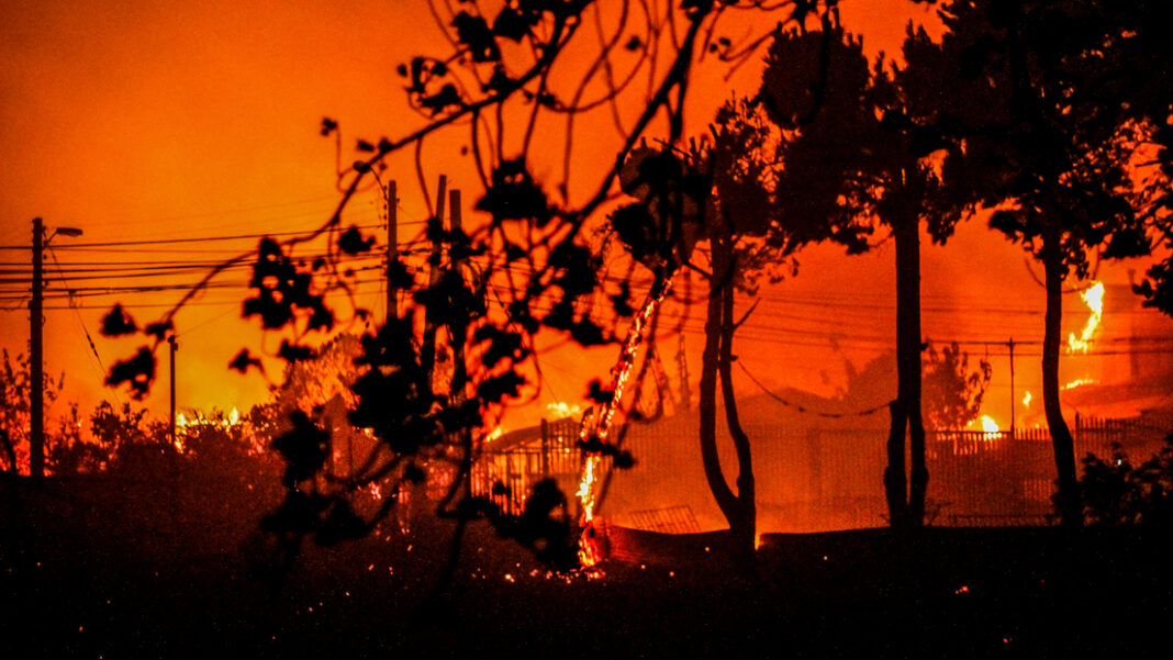 bombero pirómano Chile