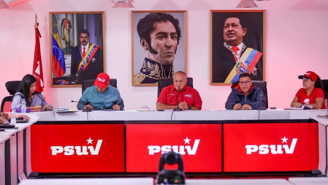 Diosdado Cabello militantes PSUV