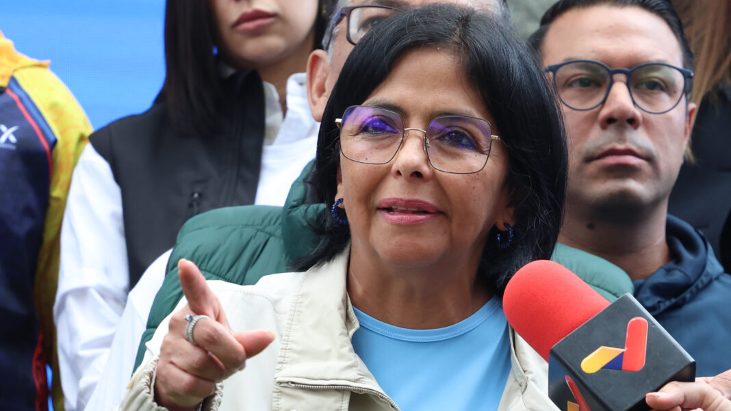 Delcy Rodríguez candidato gringos
