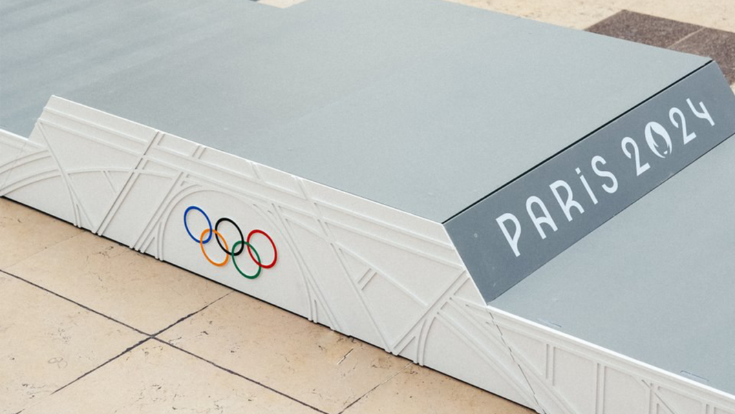 Podios ecológicos Juegos Olímpicos París 2024