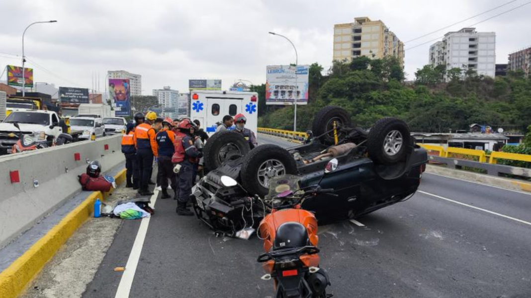 accidente de tránsito Petare