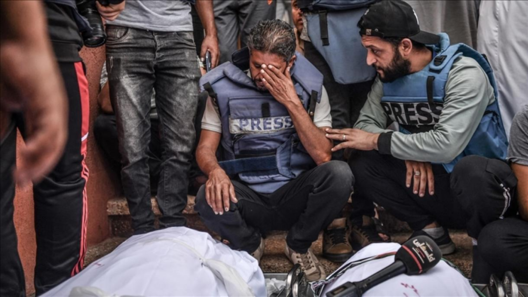 Periodistas asesinados Franja de Gaza