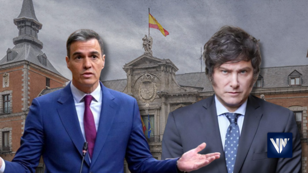 España Milei Pedro Sánchez