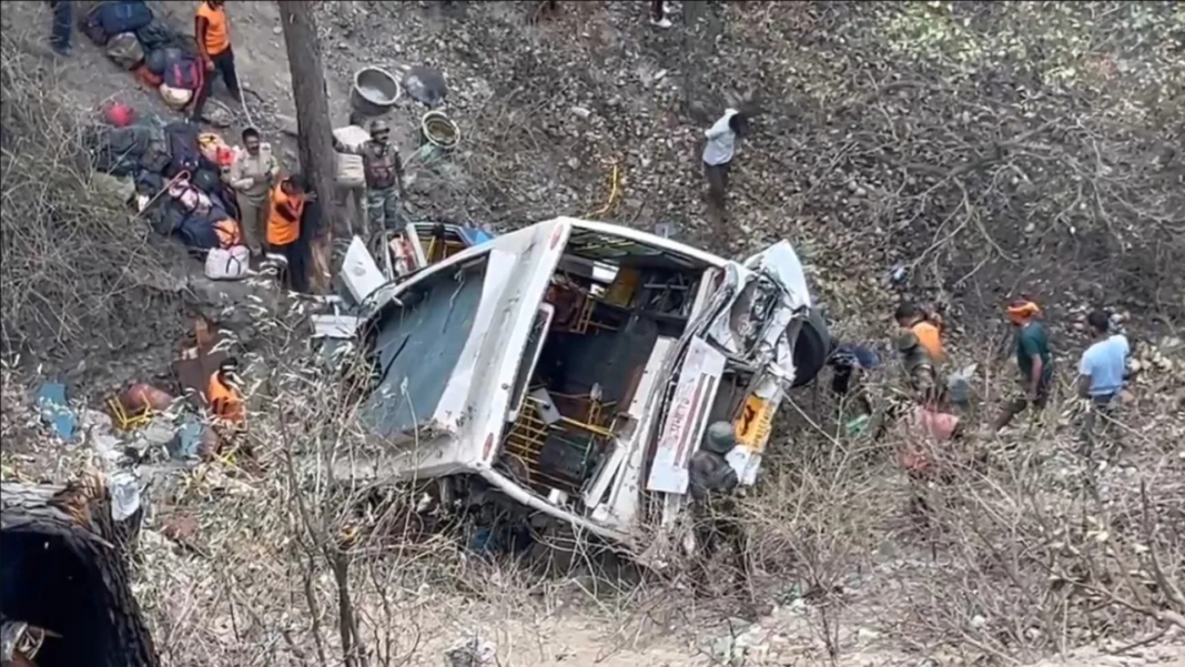 accidente autobús India muertos