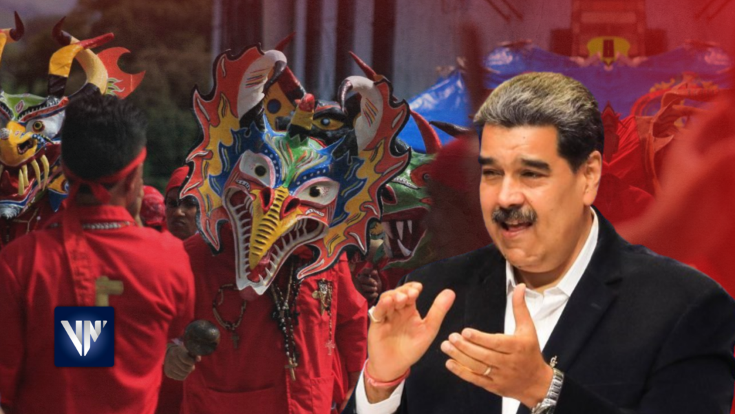 Nicolás Maduro Diablos Danzantes de Venezuela