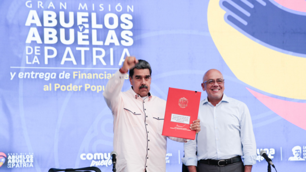 Nicolás Maduro ley pensionados