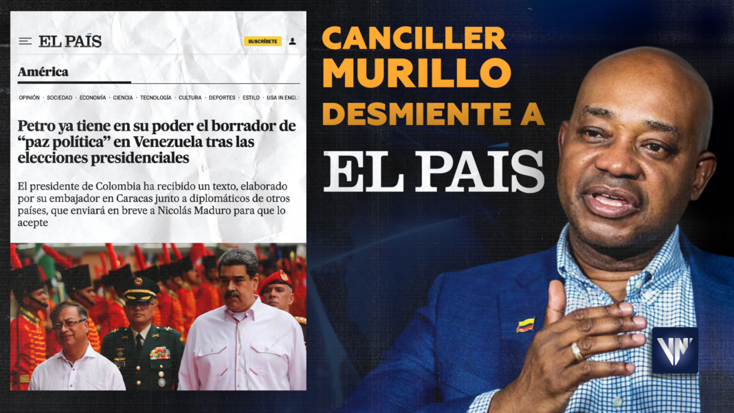 Canciller Colombia Luis Murillo Diario El País