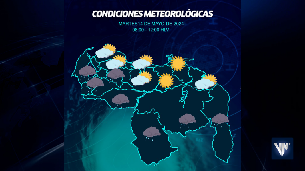 Inameh martes 14 de mayo