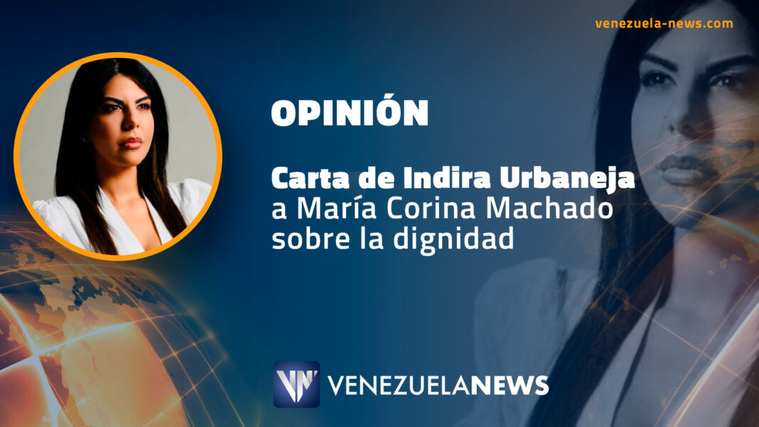 María Corina dignidad hablar