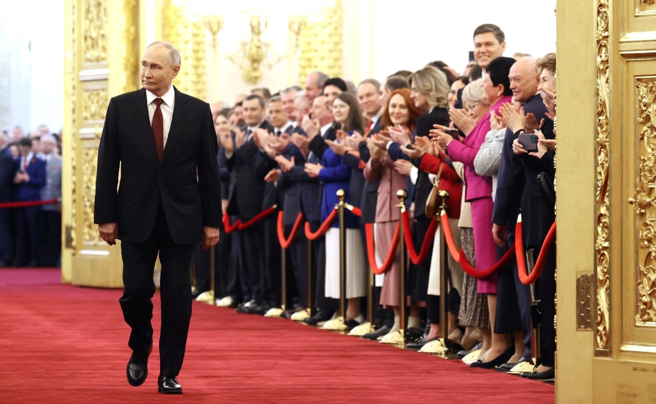 Putin toma de poseción 