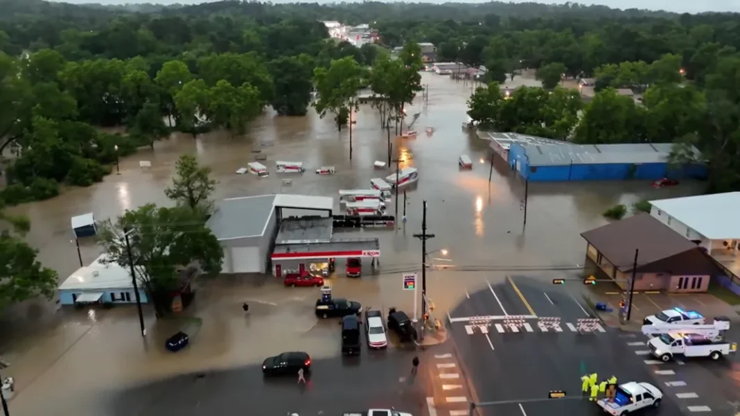 Tormenta eléctrica en Houston