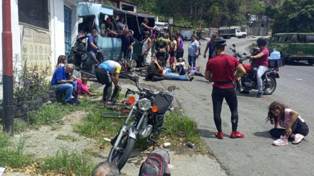 accidente carretera vieja La Guaira
