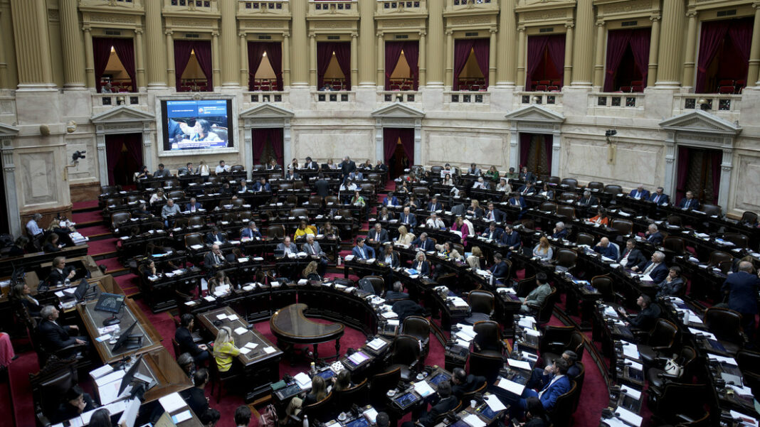 Debate Ley Bases Javier Milei Senado Argentina