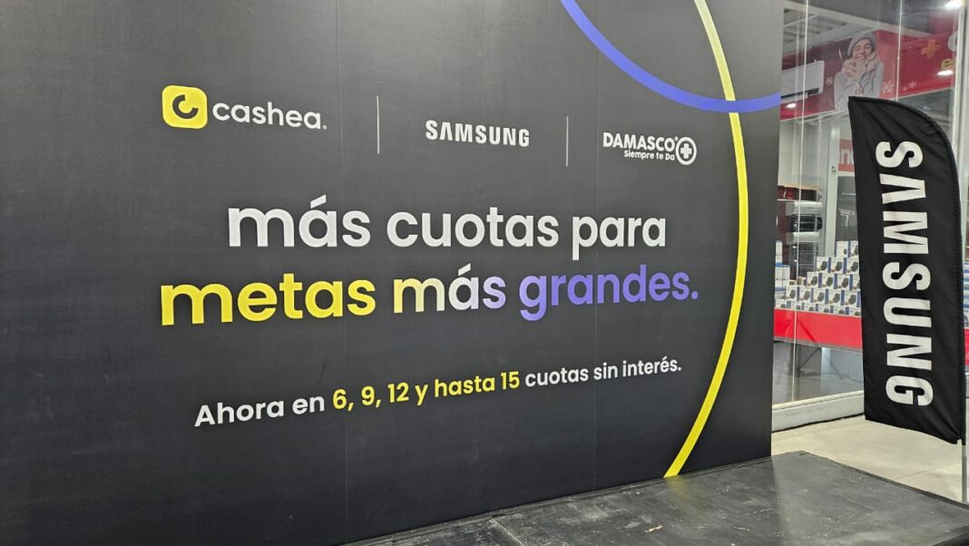 Damasco Samsung cuotas Cashea