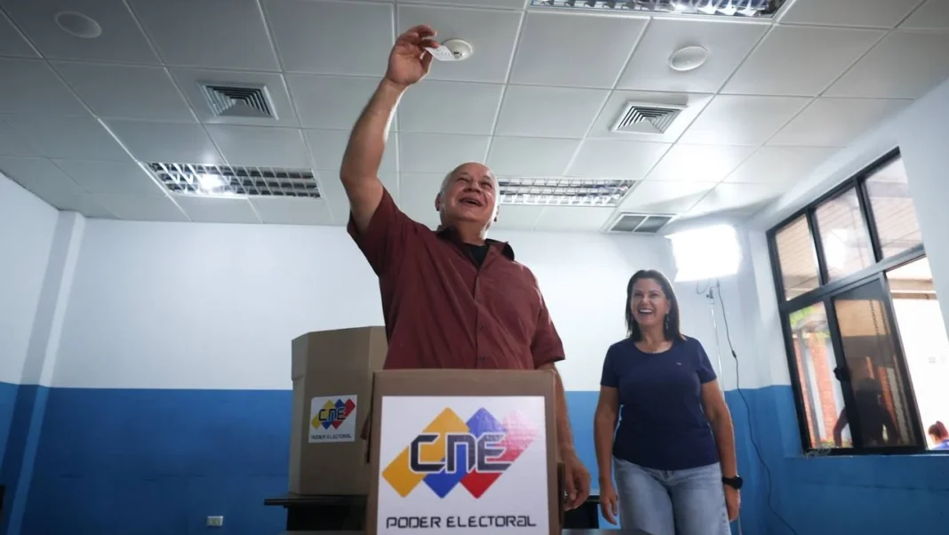 Diosdado Cabello simulacro electoral