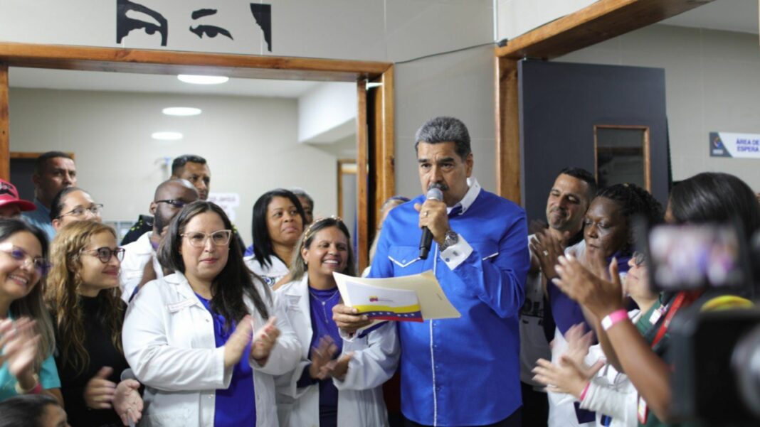 Nicolás Presidente Maduro Clínica Alfredo Machado