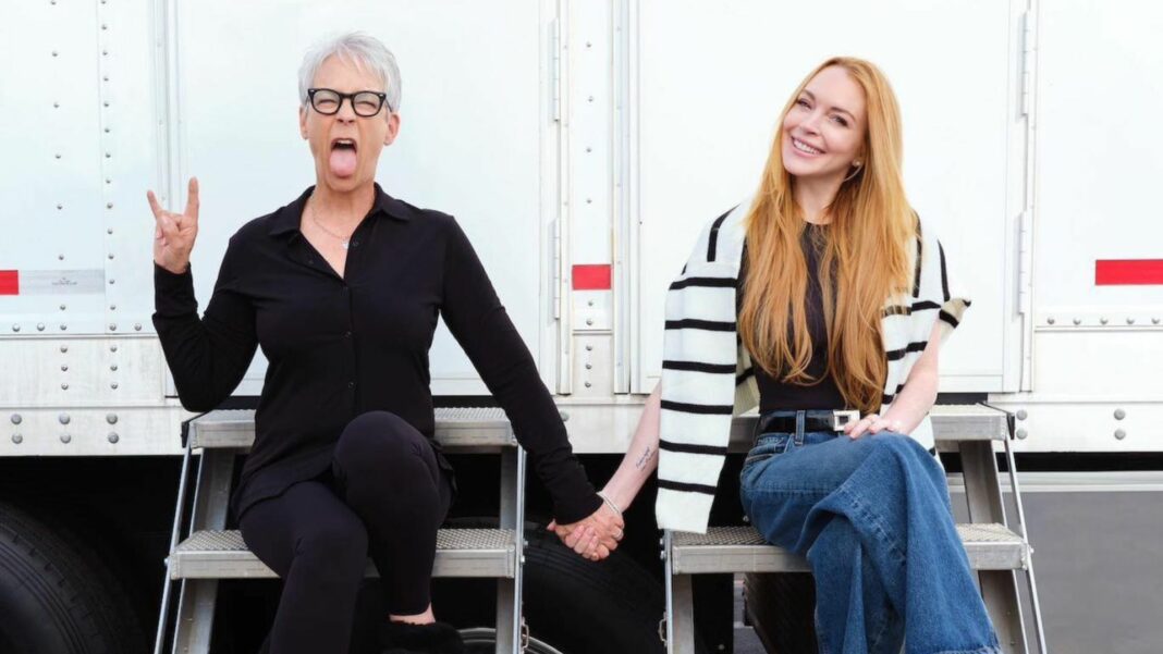 Lindsey Lohan Jamie Lee Curtis