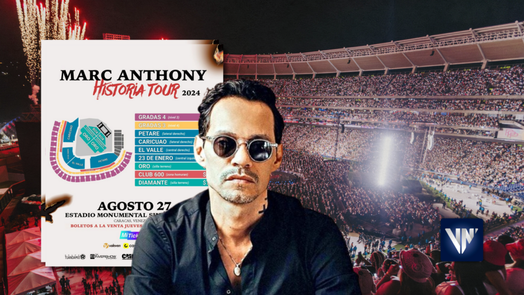 Marc Anthony Venezuela HISTORIA TOUR