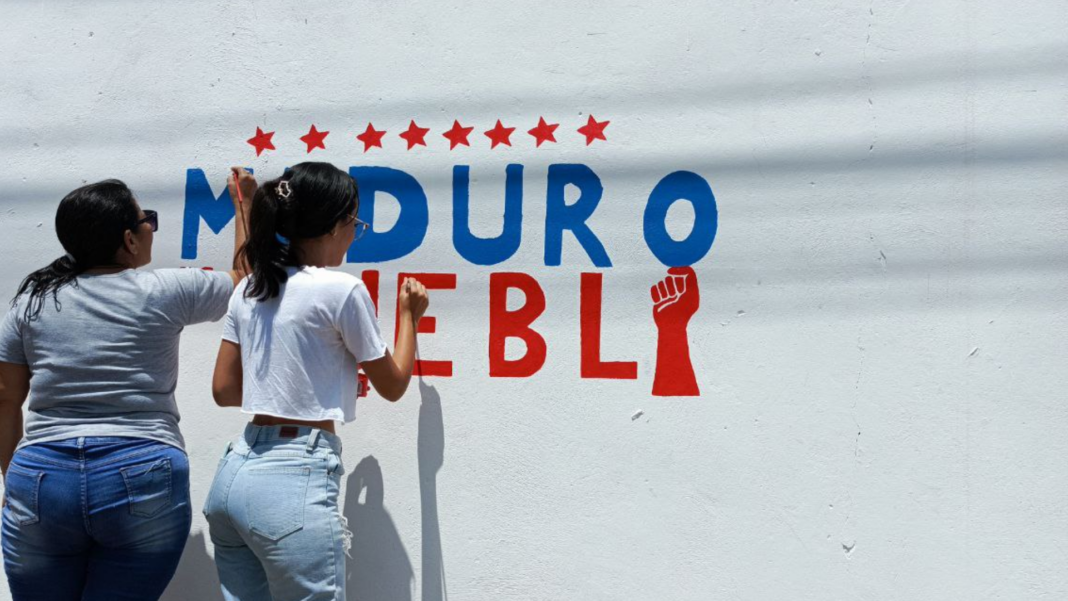 Muralistas Venezuela Nicolás Maduro