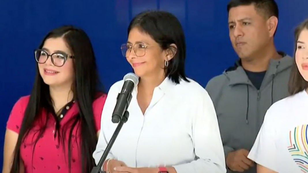 Delcy Rodríguez paz voto