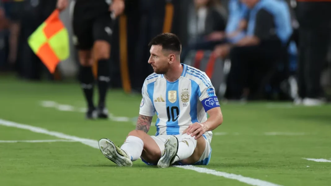 Lionel Messi lesión Copa América