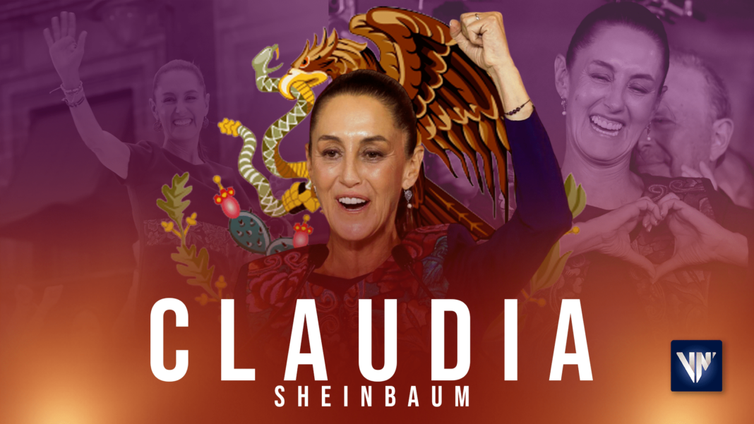 felicitan a Claudia Sheinbaum victoria México