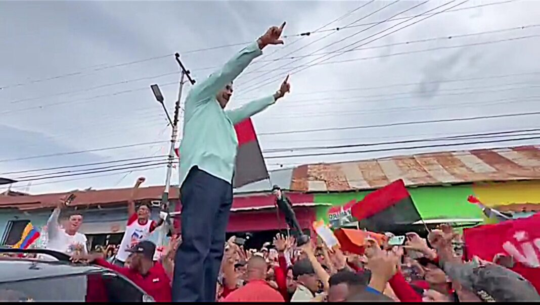 Alegría en Trujillo Nicolás Maduro