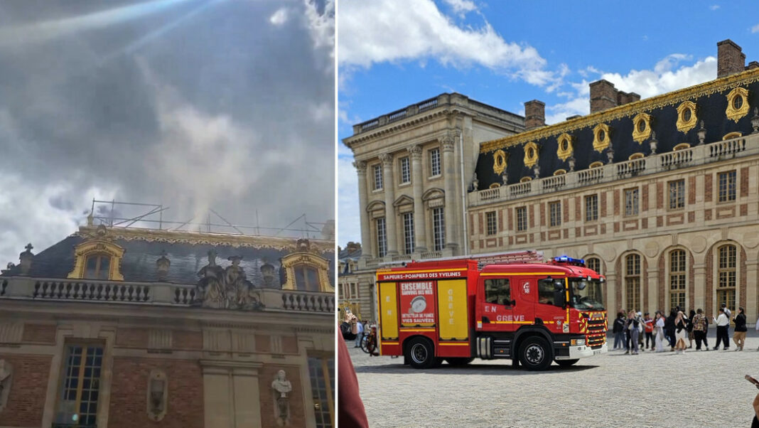 Evacúan el Palacio de Versalles