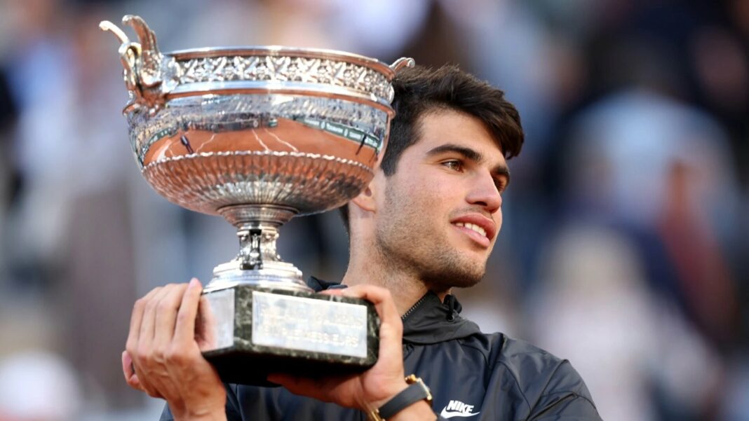 Carlos Alcaraz campeón Roland Garros