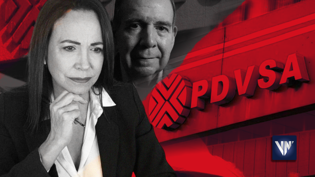 María Corina Machado privatización pdvsa plan gobierno