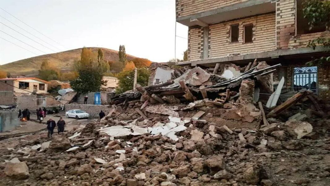 Terremoto Irán fallecidos