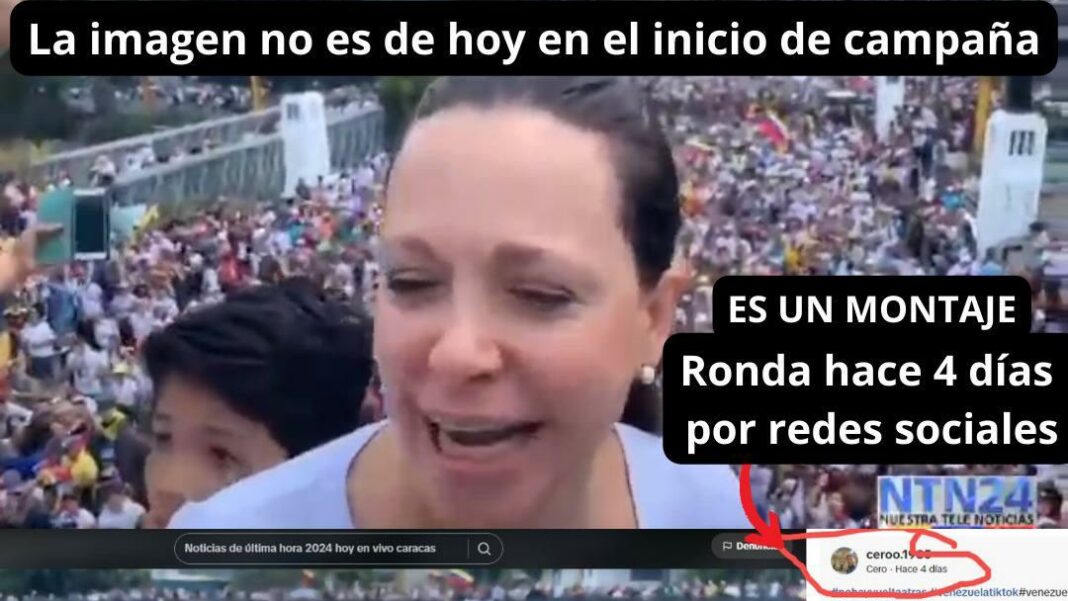 María Corina Machado Edmundo González Fake News