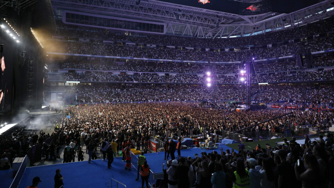 Conciertos Bernabéu hora