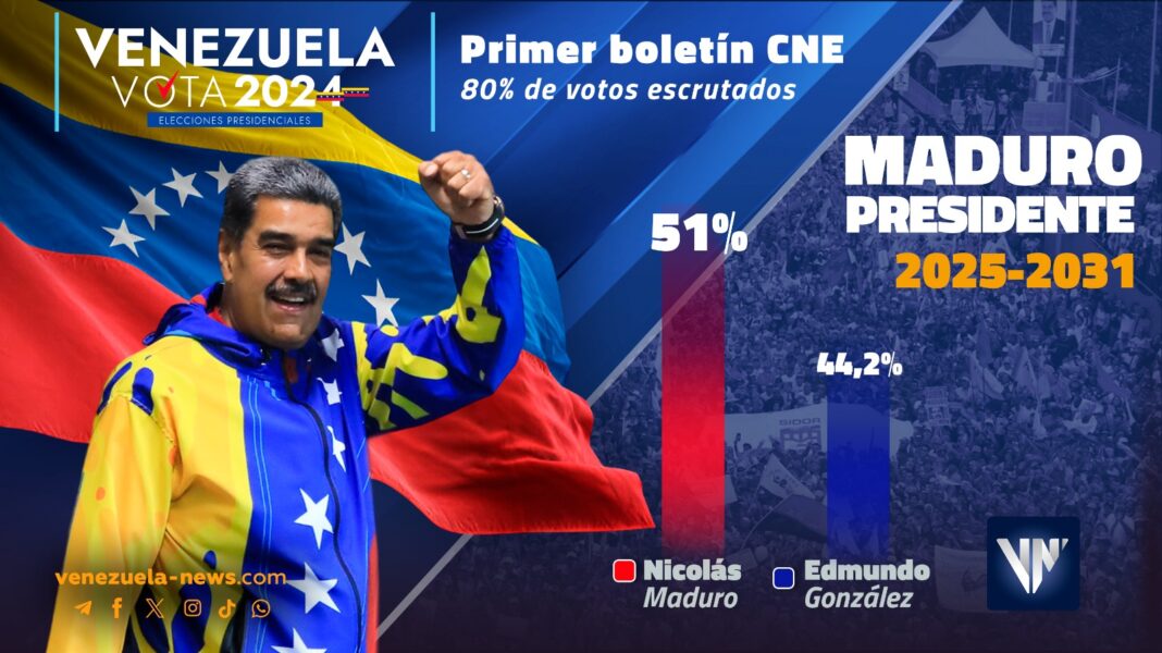 Maduro reelecto presidente