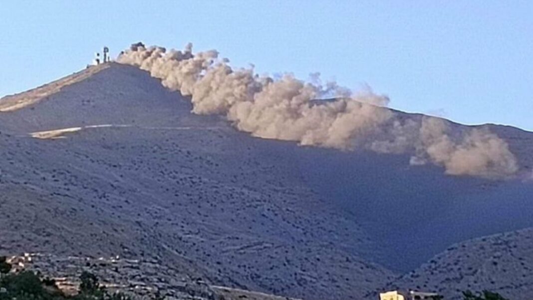 Hezbolá atacó centro militar de Israel Altos de Golán