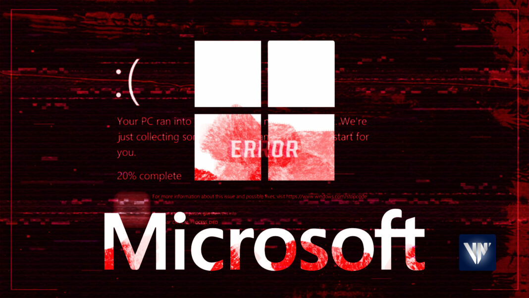Fallo global Microsoft