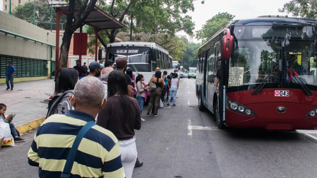 Velásquez Araguayán transporte público