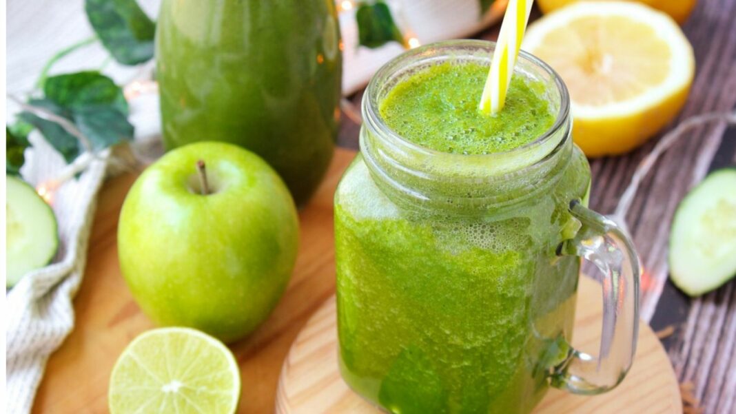 receta jugo verde