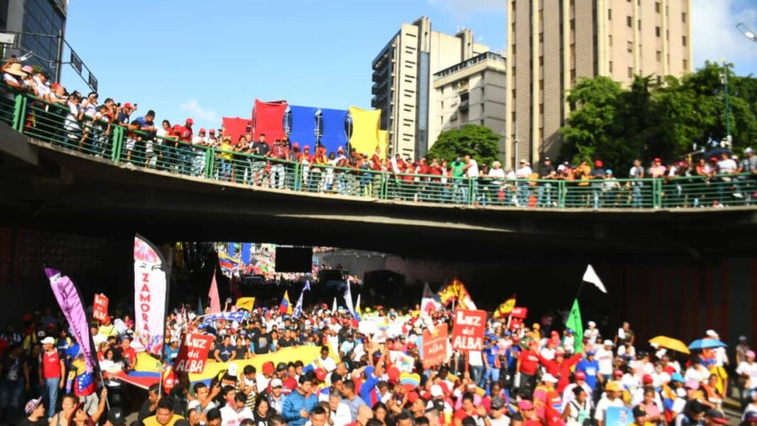 inicio campaña Nicolás Maduro Gran Marcha por la Victoria