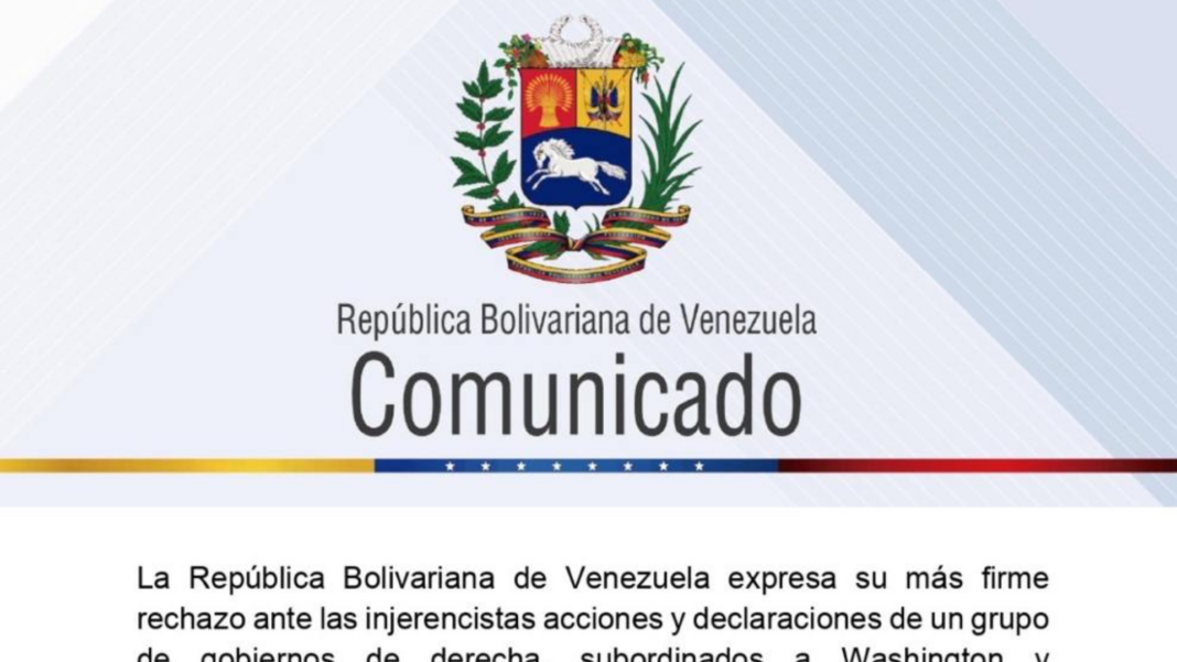 Venezuela diplomáticos injerencia resultados electorales