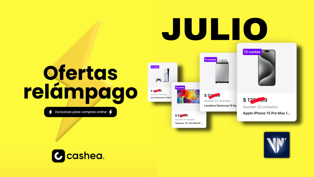 ofertas Cashea julio