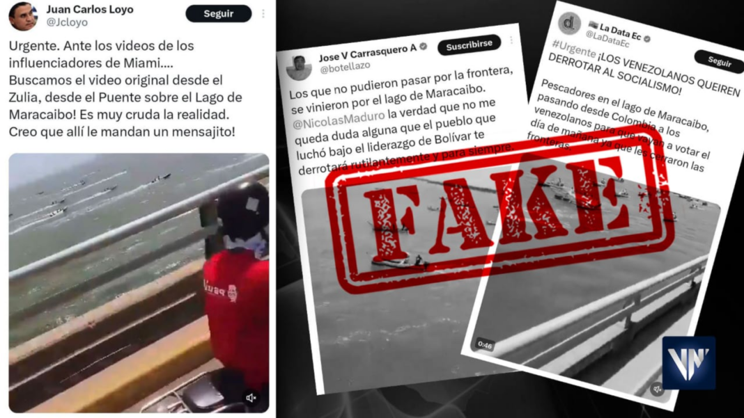 Fake news venezolanos lanchas