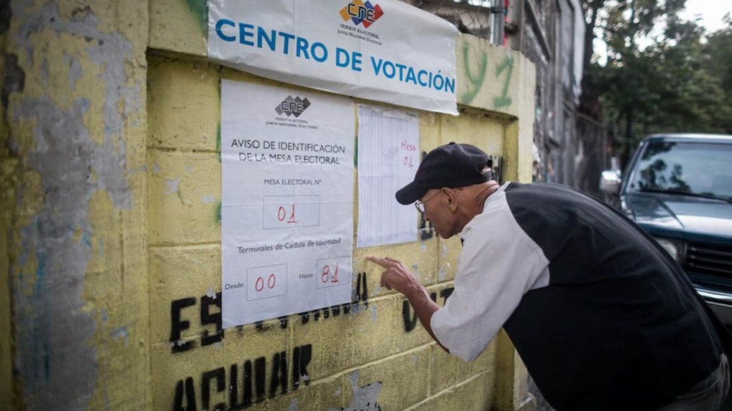 CNE centros de votación