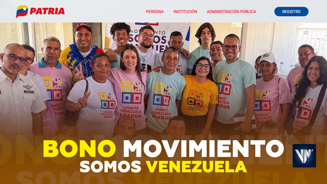 Bono Movimiento Social Somos Venezuela