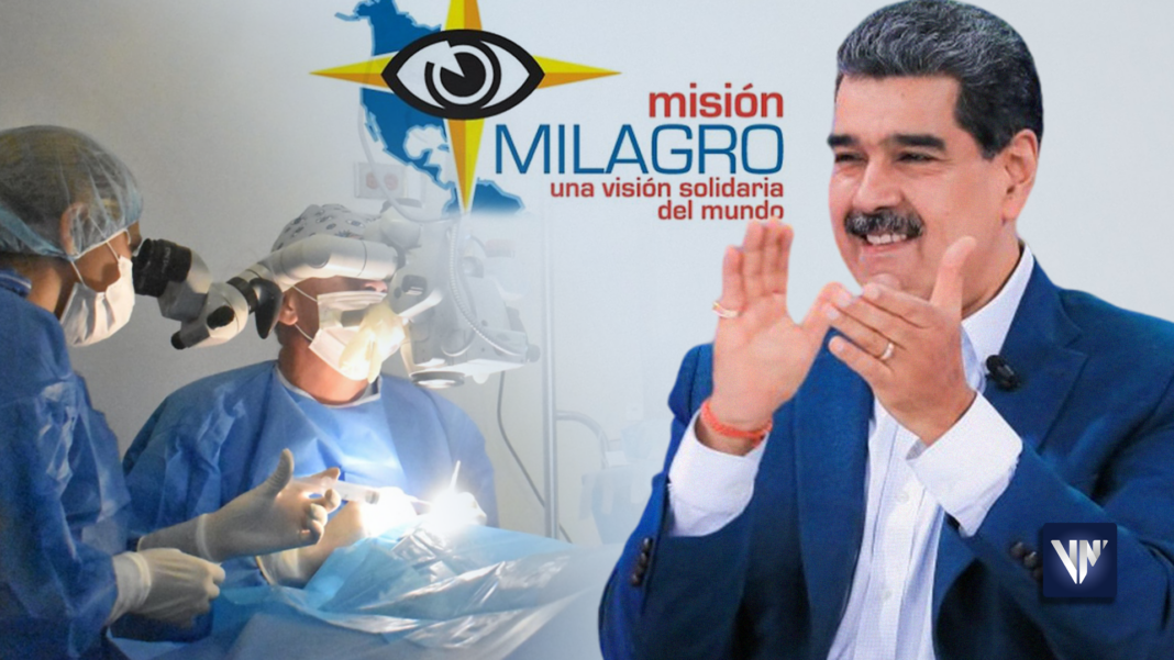 Nicolás Maduro Misión Milagro