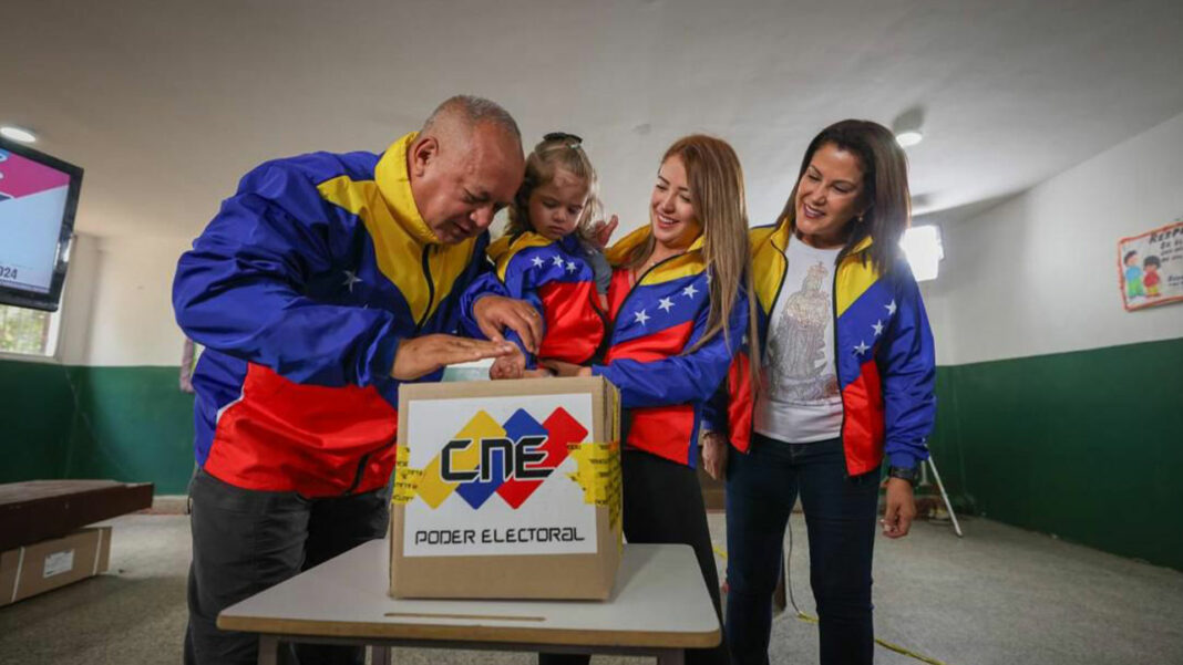 Diosdado Cabello voto