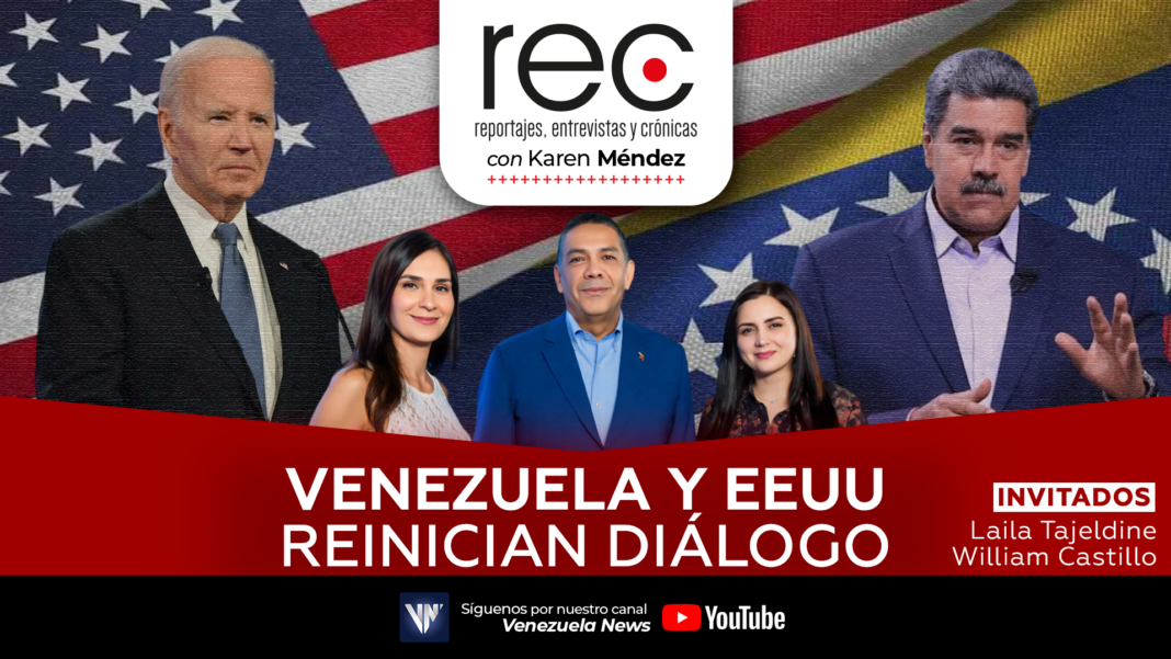 William Castillo Diálogo Venezuela y EEUU REC Karen Méndez